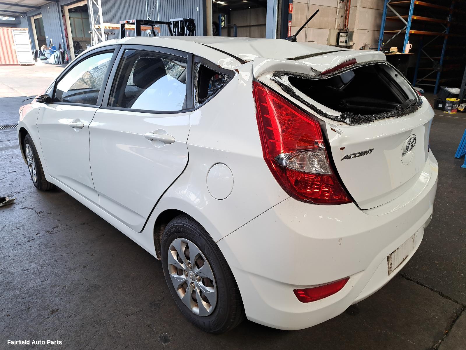 2016 Hyundai Accent Left Headlamp