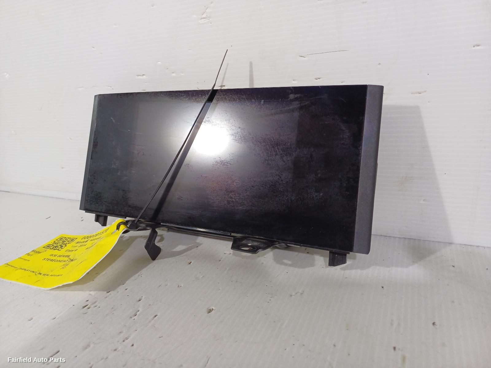 2013-2016 Lexus Is Series Radio Cd Dvd Sat Tv