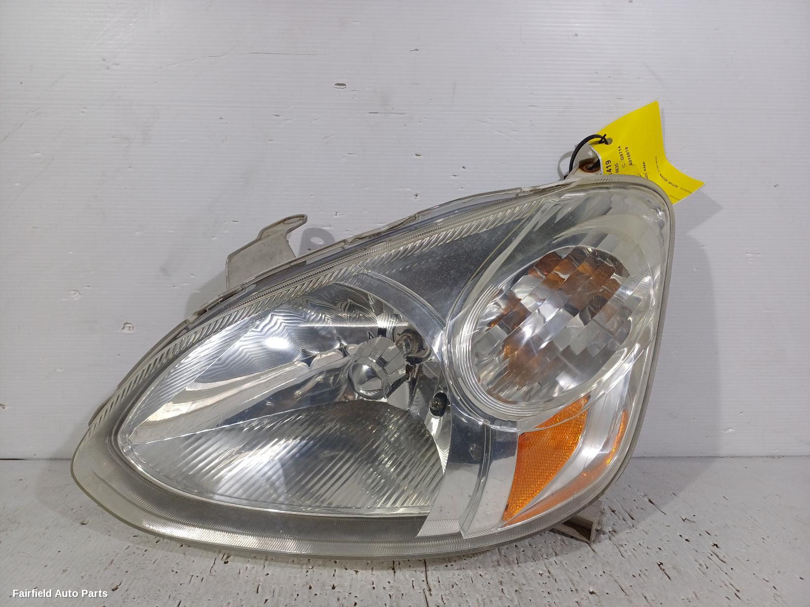 2002-2005 Toyota Echo Left Headlamp