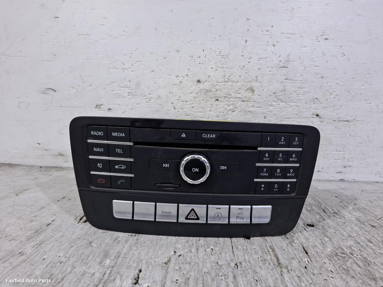2013-2019 Mercedes Cla Class Radio Cd Dvd Sat Tv