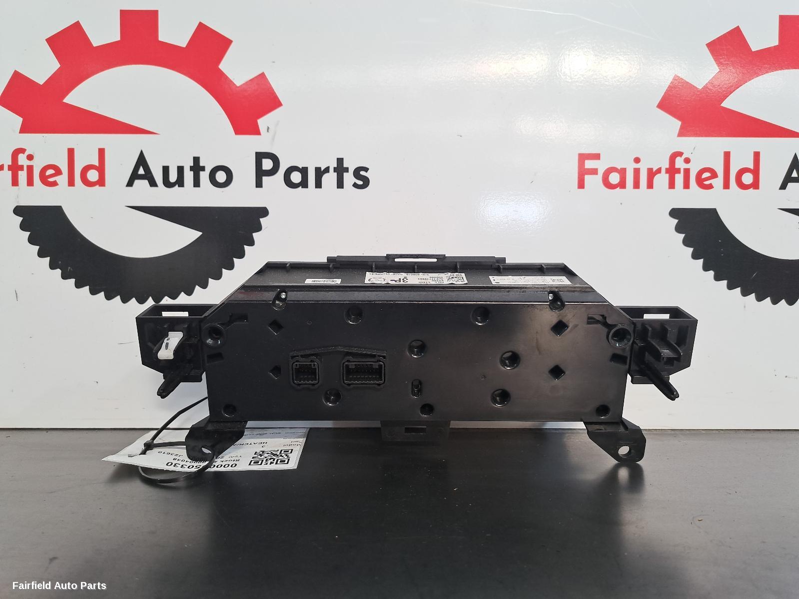 2019-2026 Mazda 3 Heater Ac Controls