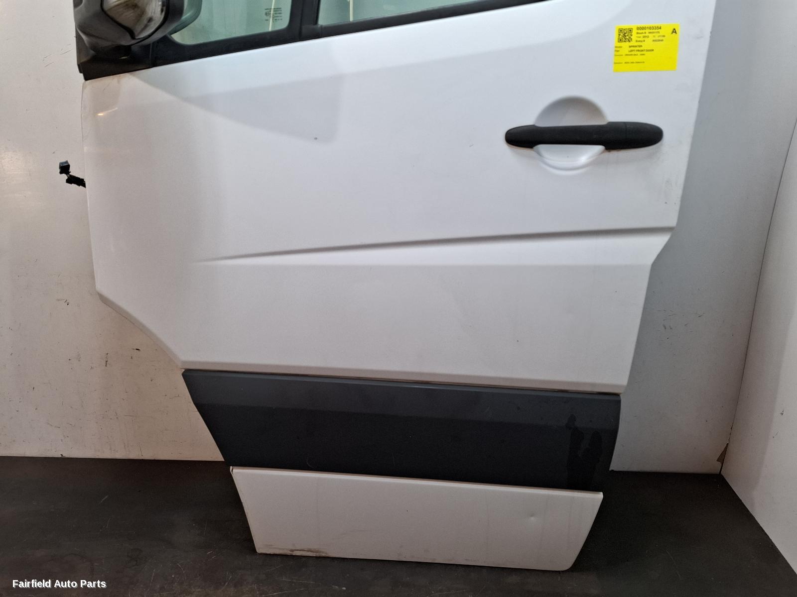 2012 Mercedes Sprinter Left Front Door