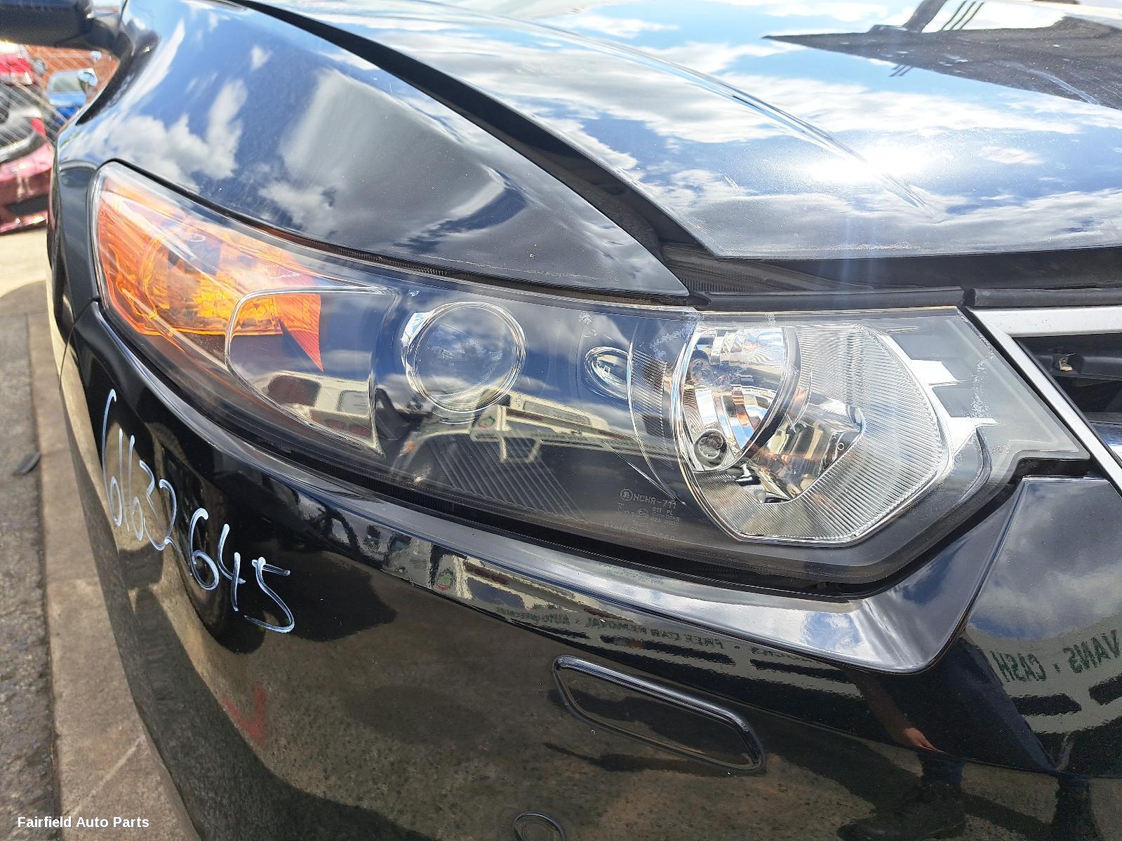 2009 Honda Accord Left Headlamp