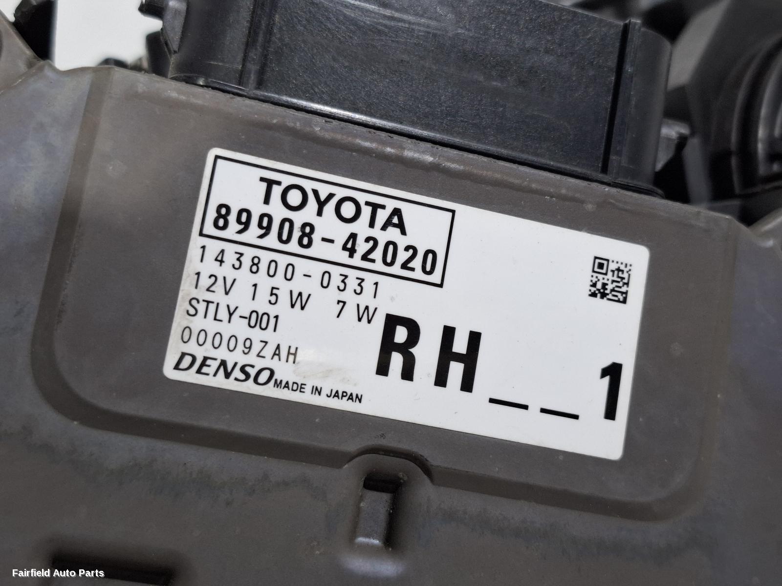 2018-2024 Toyota Rav4 Right Headlamp