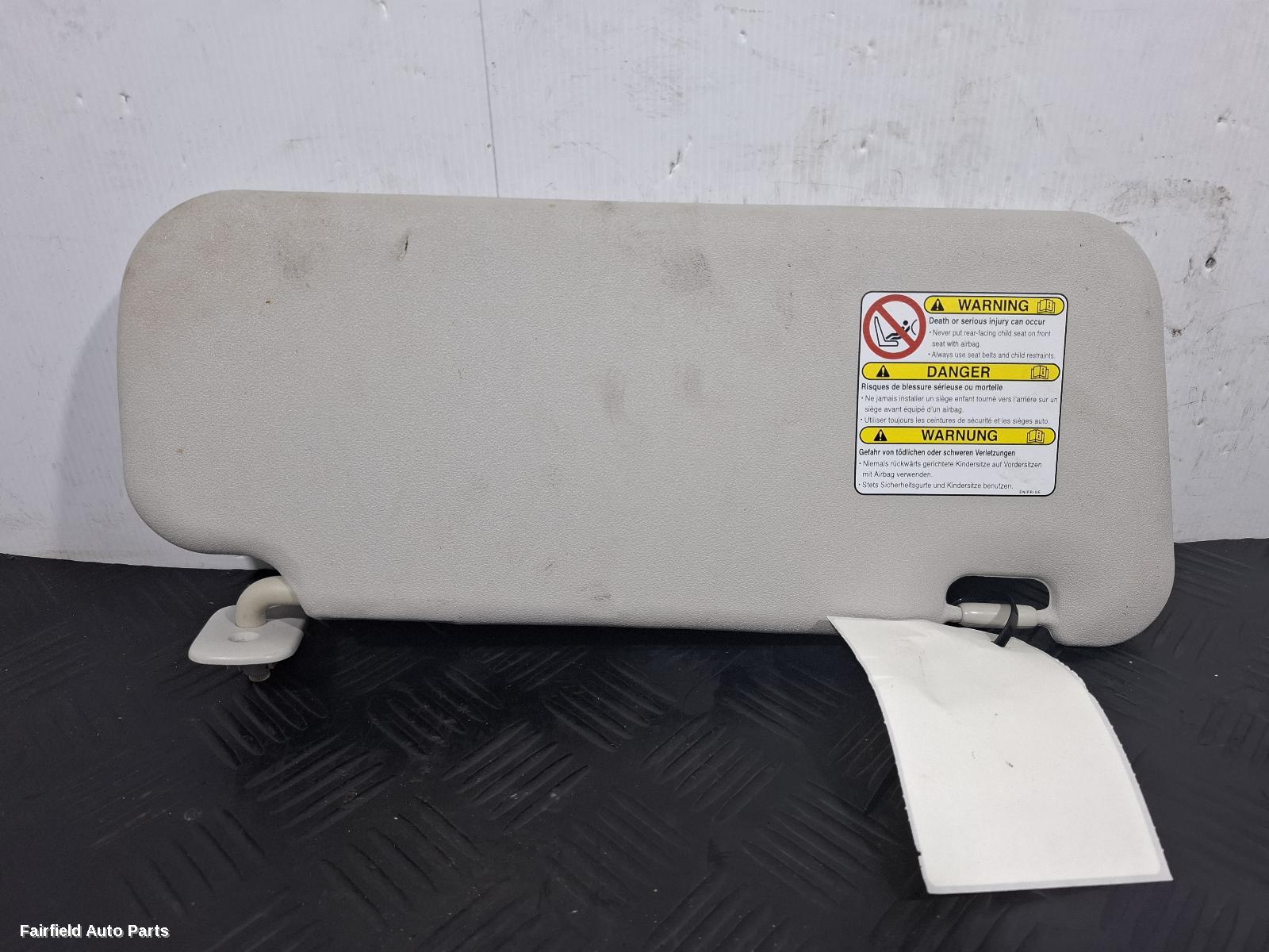 2009-2013 Mazda 3 Sunvisor
