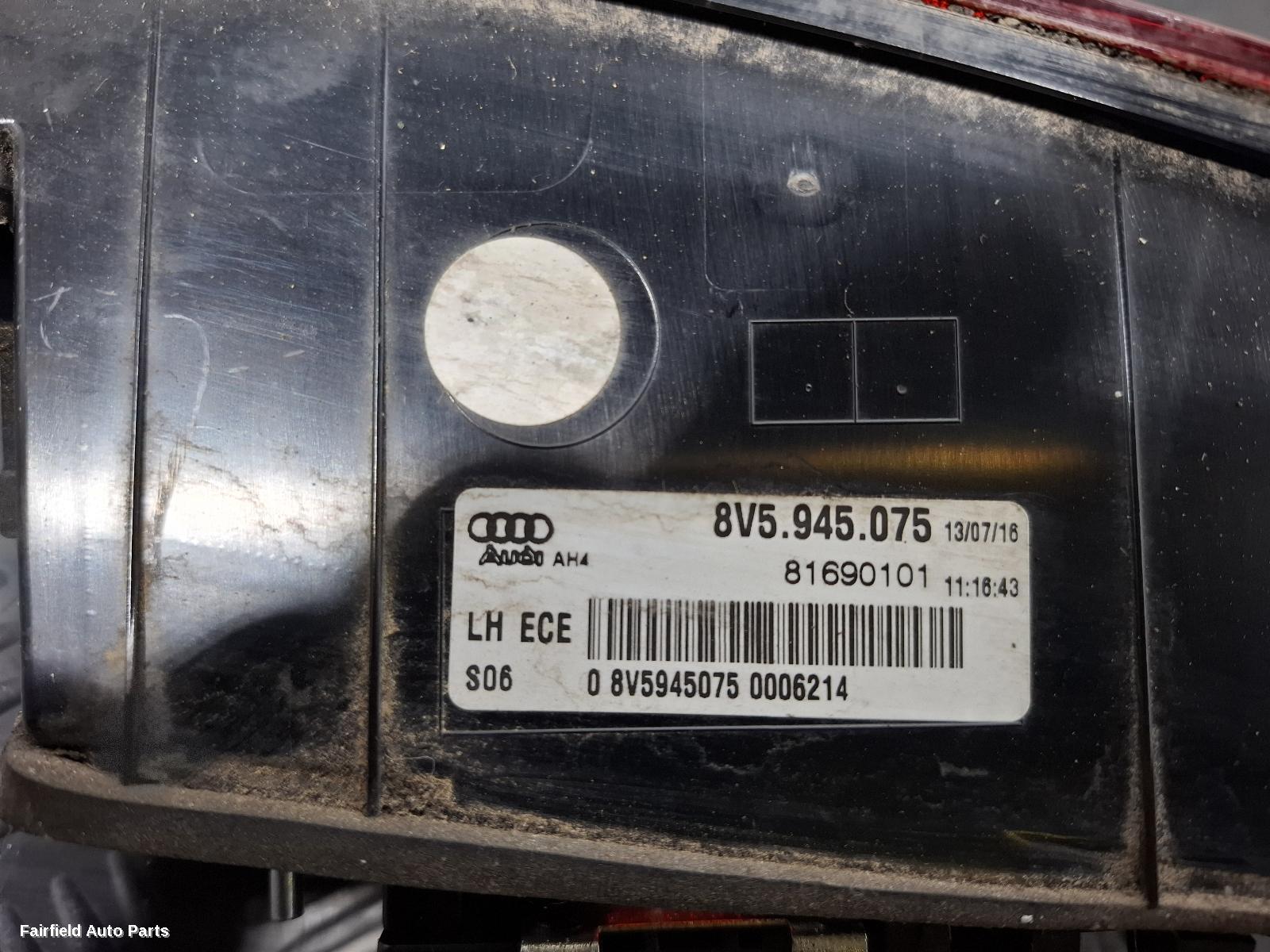 2016-2020 Audi A3 Rear Garnish