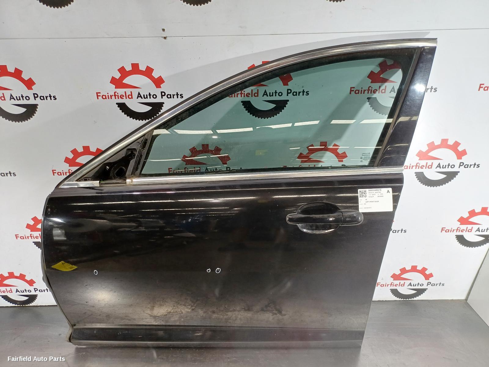 2010 Jaguar Xf Left Front Door