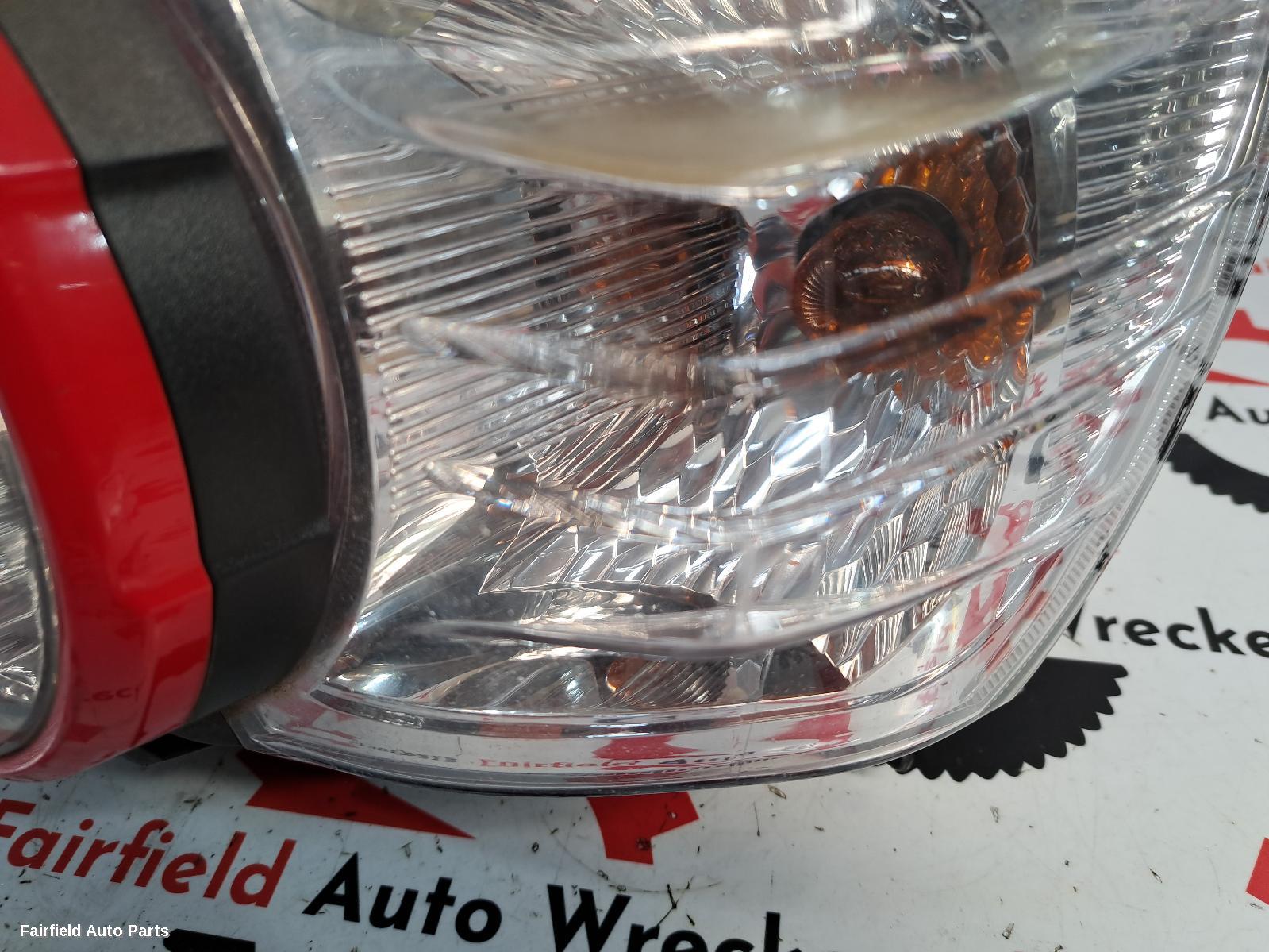 2012 Holden Barina Left Headlamp