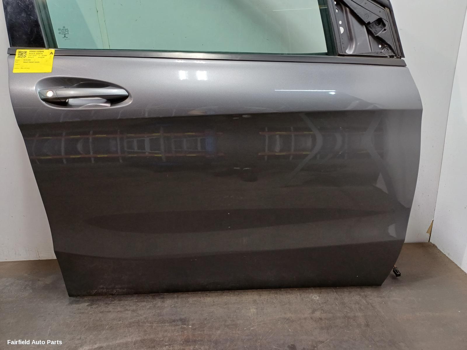 2011-2019 Mercedes B Class Right Front Door