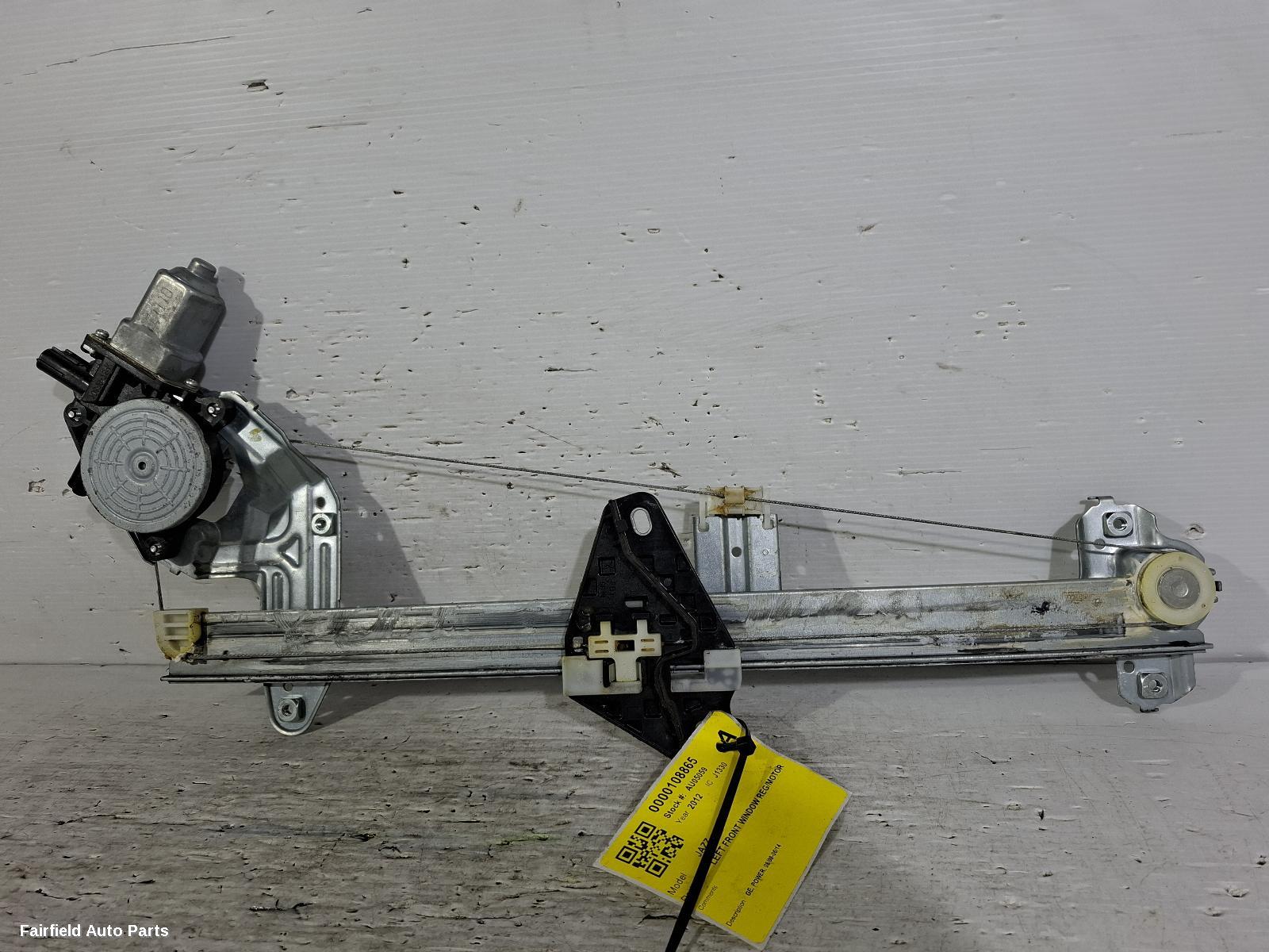 2008-2014 Honda Jazz Left Front Window Reg Motor