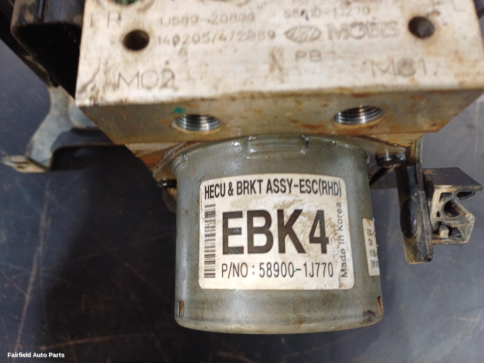 2010-2015 Hyundai I20 Abs Pump Modulator