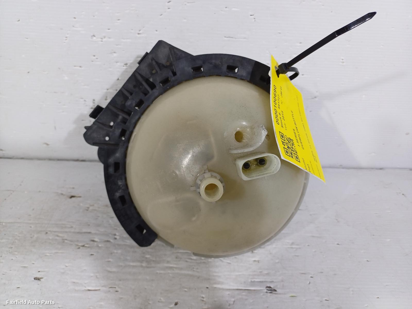 2011-2016 Bmw 3 Series Overflow Bottle