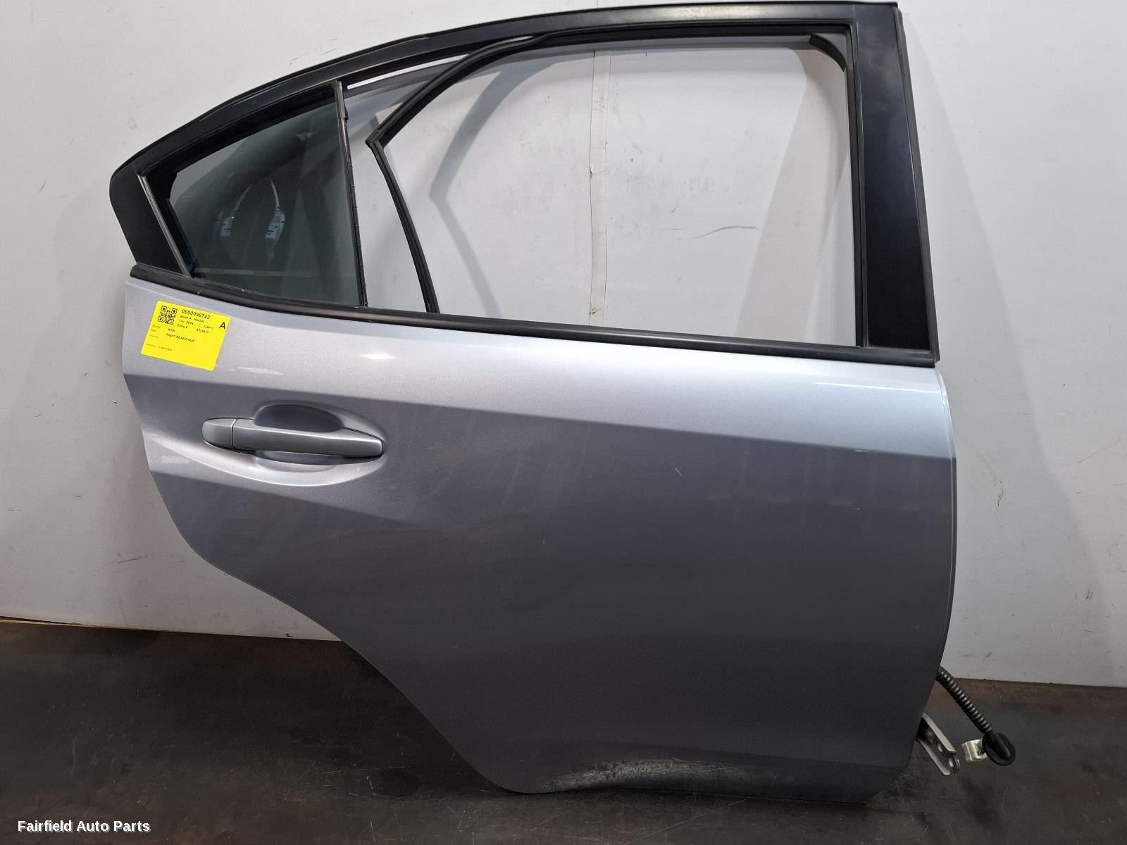 2014-2021 Subaru Wrx Right Rear Door Sliding