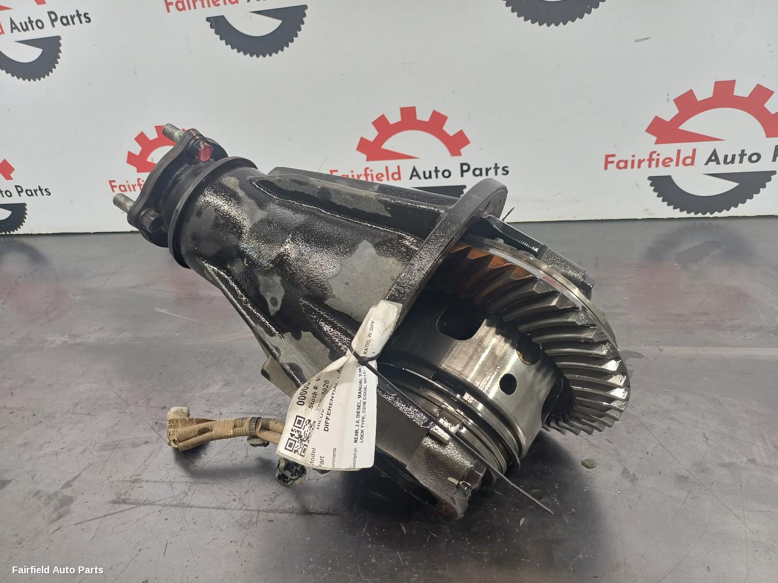 2015-2024 Toyota Hilux Differential Centre