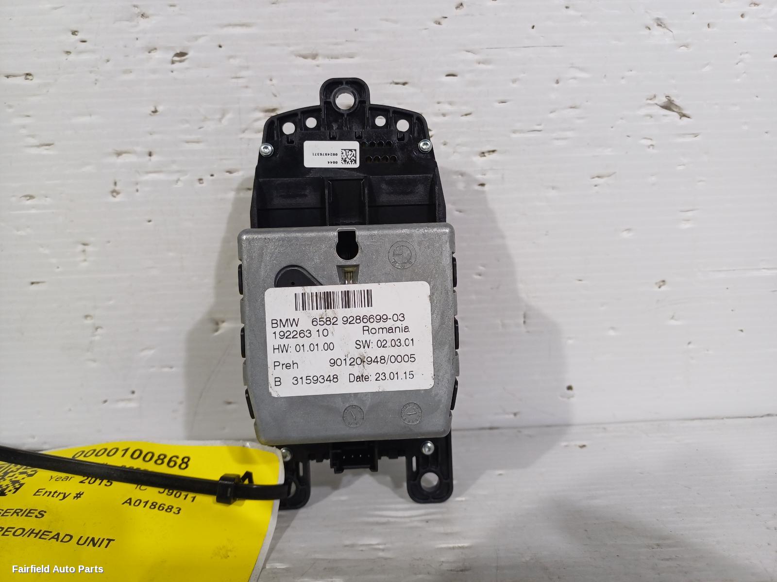2013-2017 Bmw 2 Series Radio Cd Dvd Sat Tv