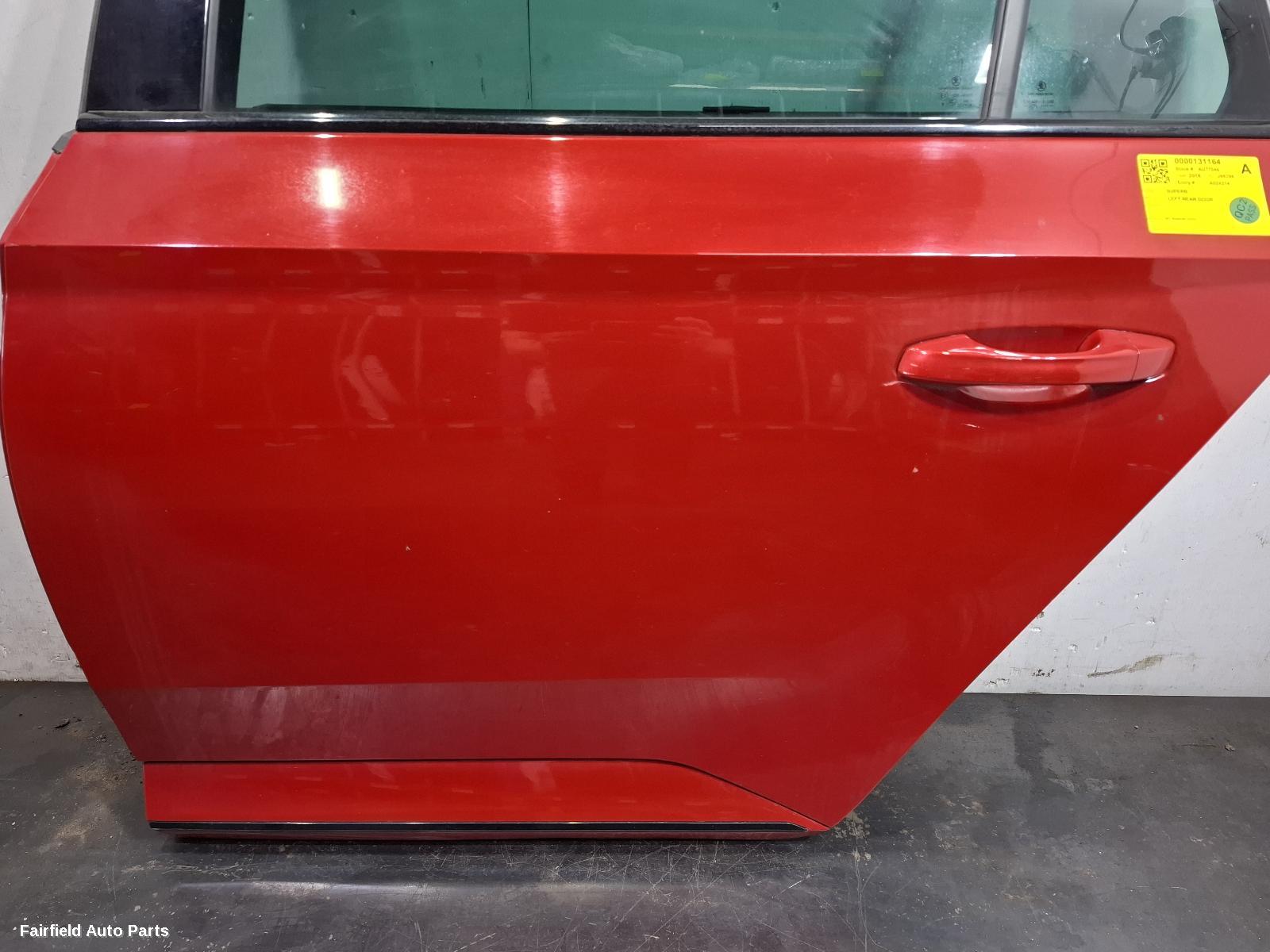 2016-2023 Skoda Superb Left Rear Door Sliding