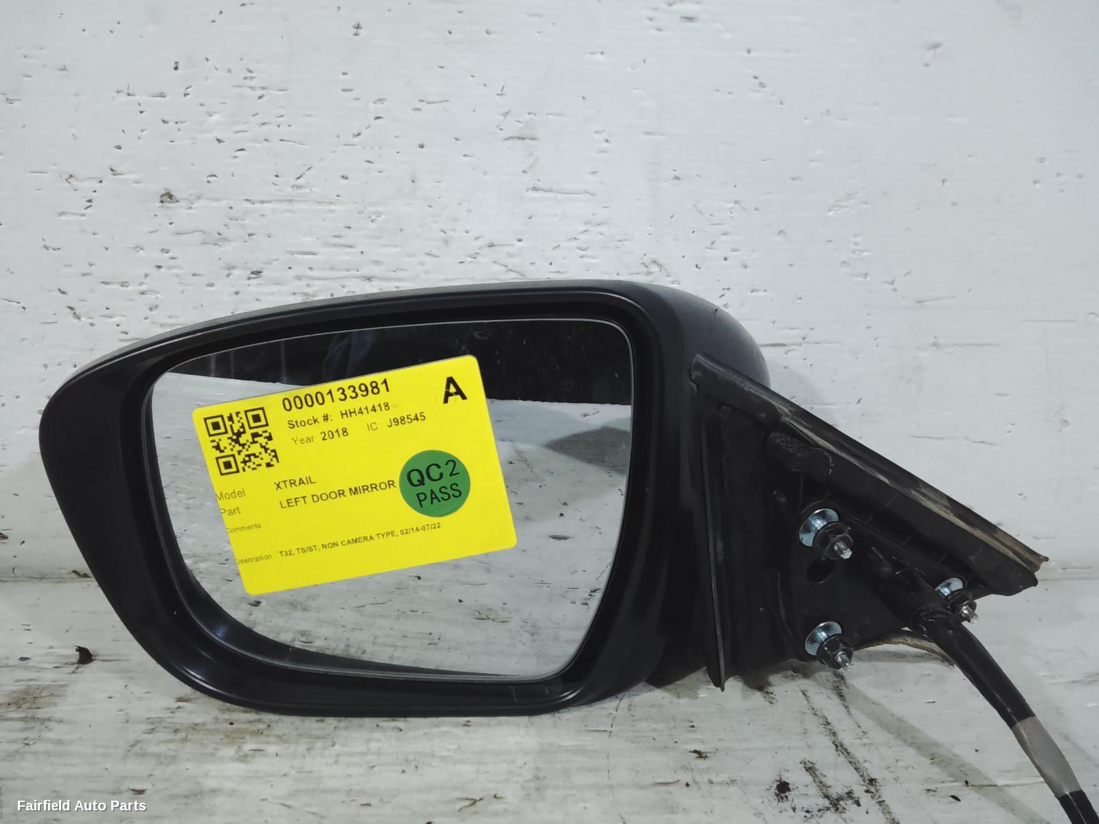 2014-2022 Nissan Xtrail Left Door Mirror