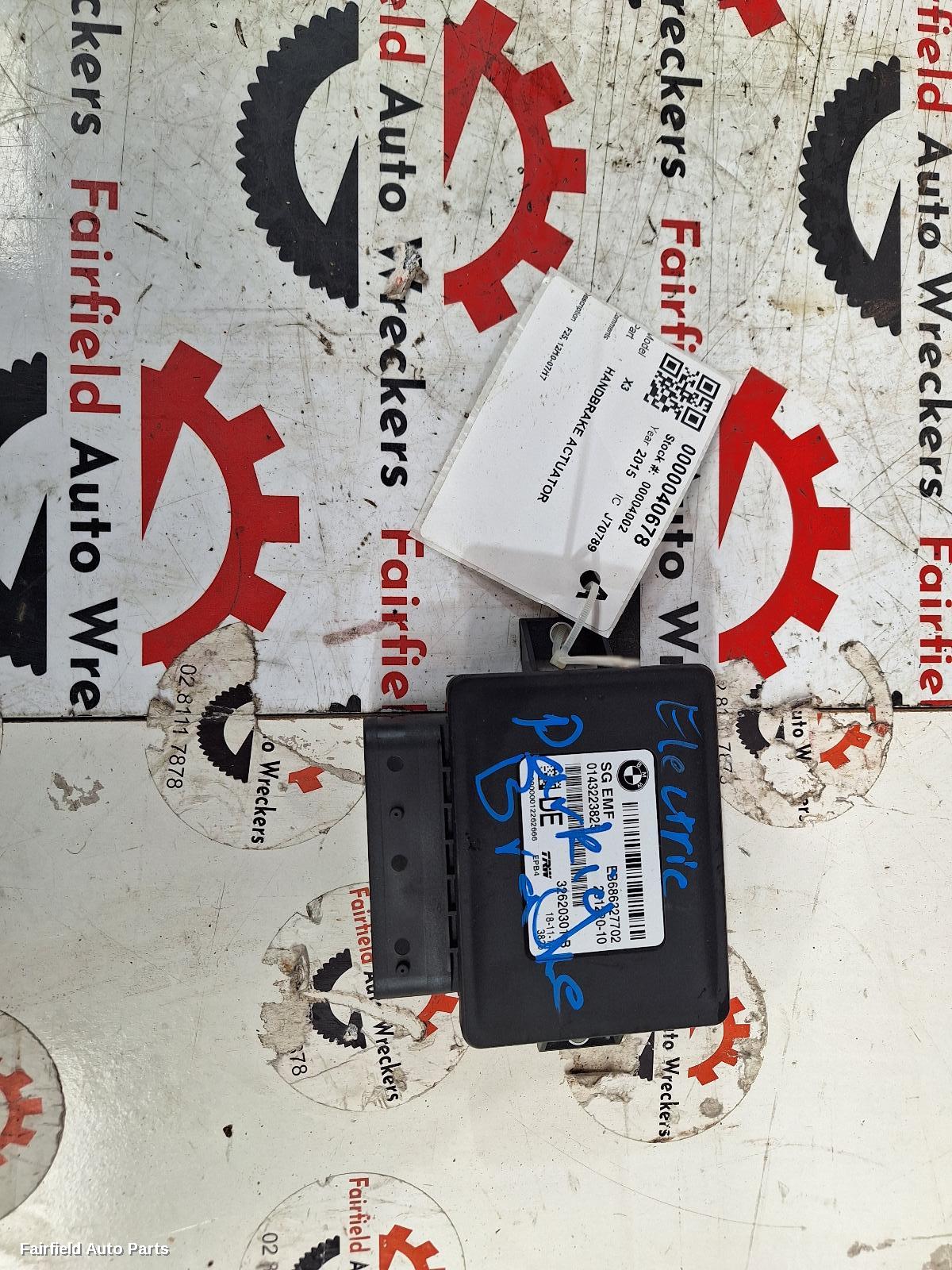 2010-2017 Bmw X3 Ecu