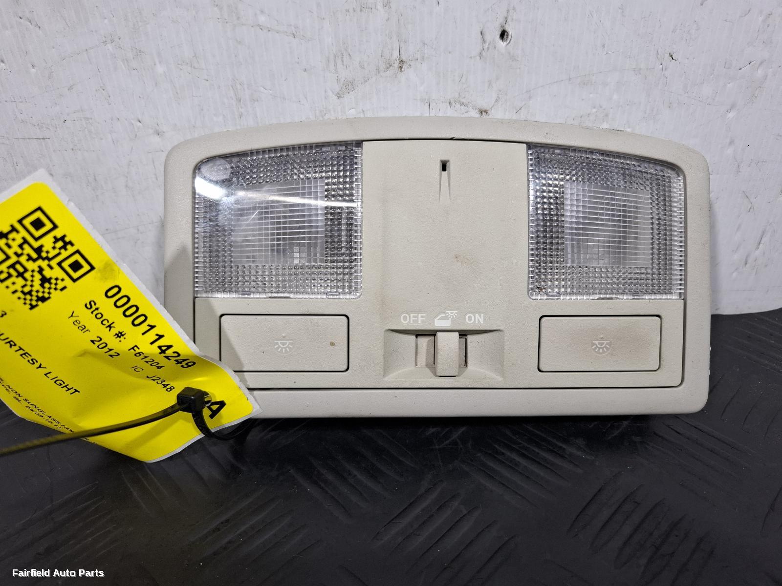 2009-2013 Mazda 3 Courtesy Light