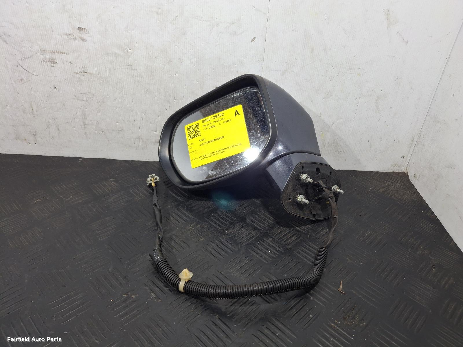 2006-2011 Honda Civic Left Door Mirror