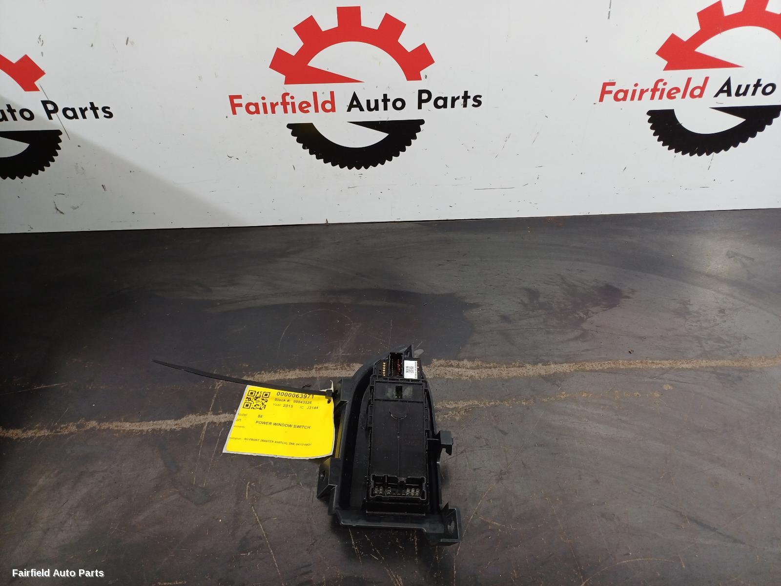 2012-2021 Toyota 86 Pwr Dr Wind Switch