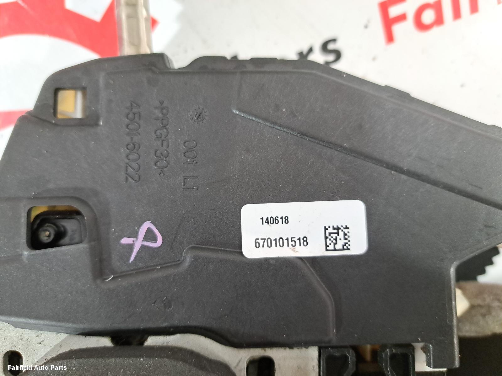 2018 Maserati Levante Door Boot Gate Lock