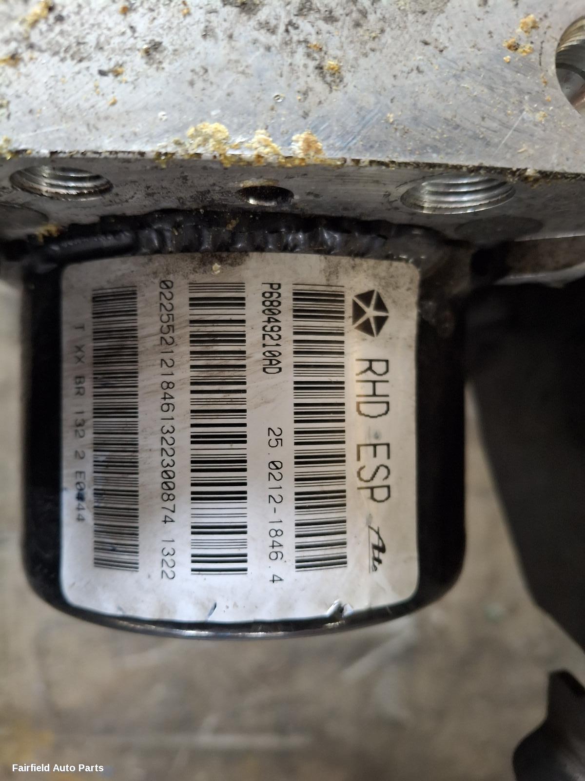 2011-2016 Jeep Compass Abs Pump Modulator