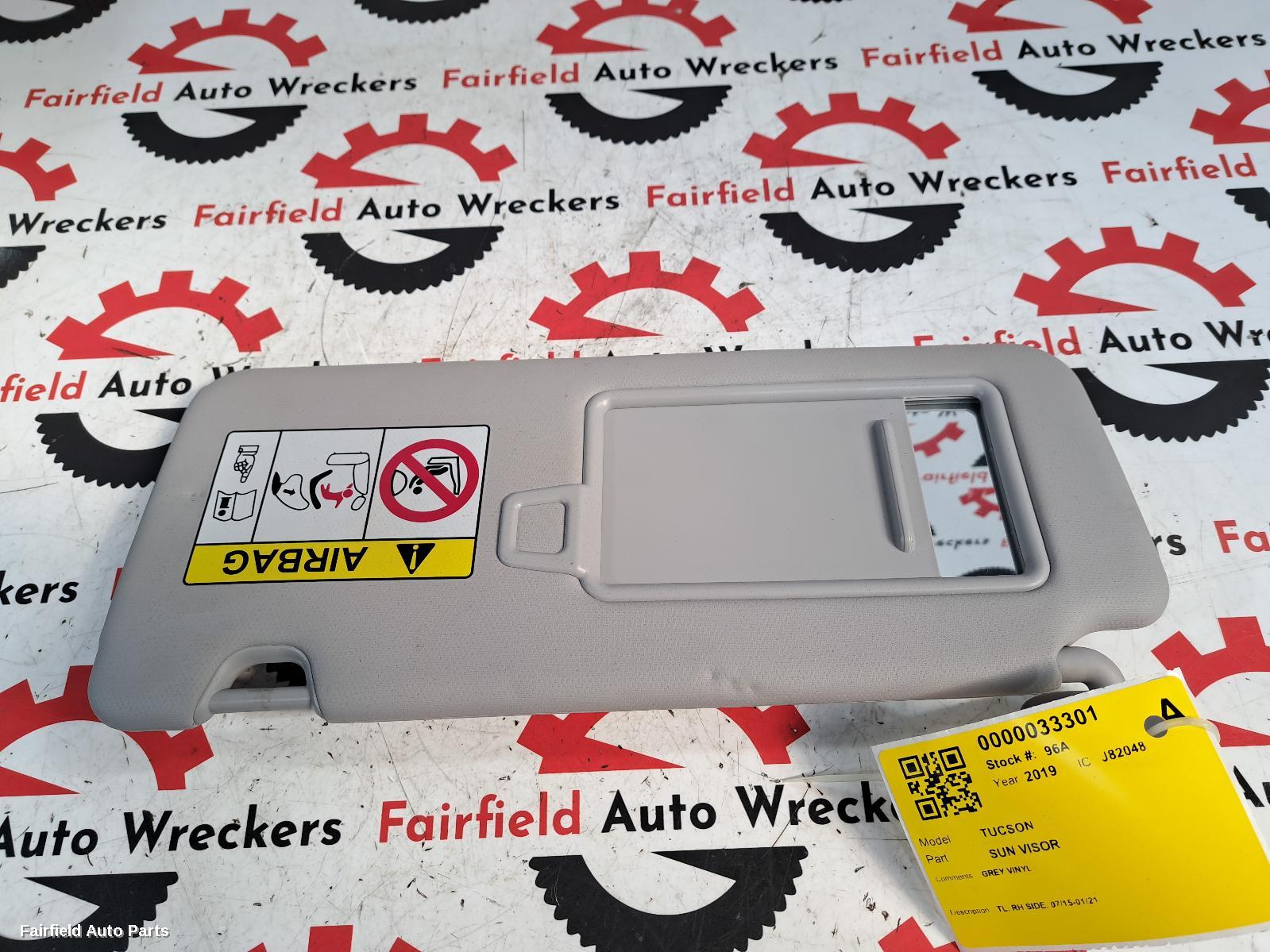 2015-2021 Hyundai Tucson Sunvisor