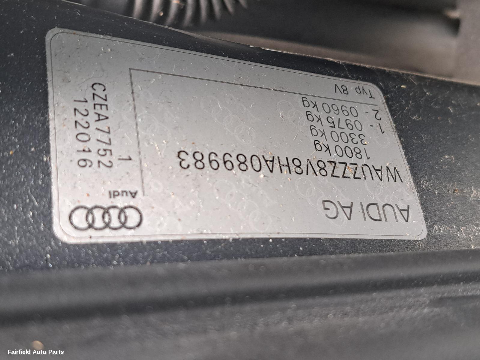 2017 Audi A3 Starter