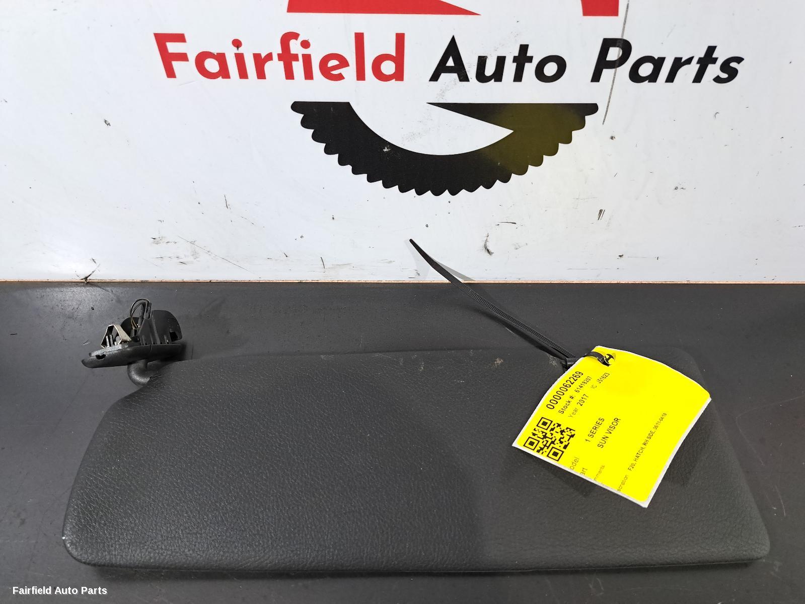 2011-2019 Bmw 1 Series Sunvisor