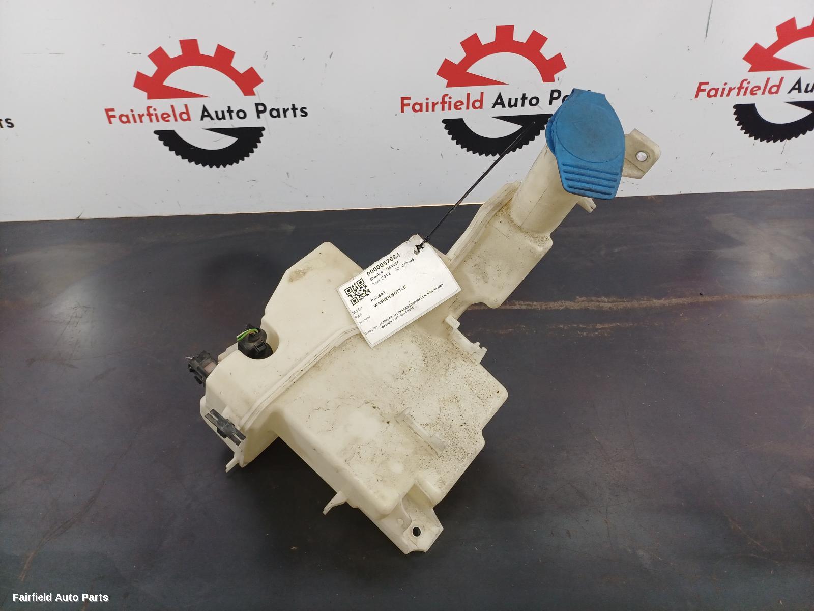 2010-2015 Volkswagen Passat Washer Bottle