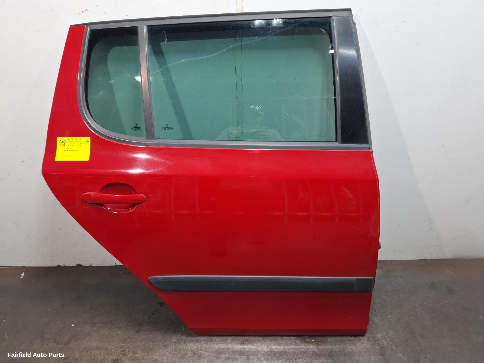 2011-2015 Skoda Fabia Right Rear Door Sliding