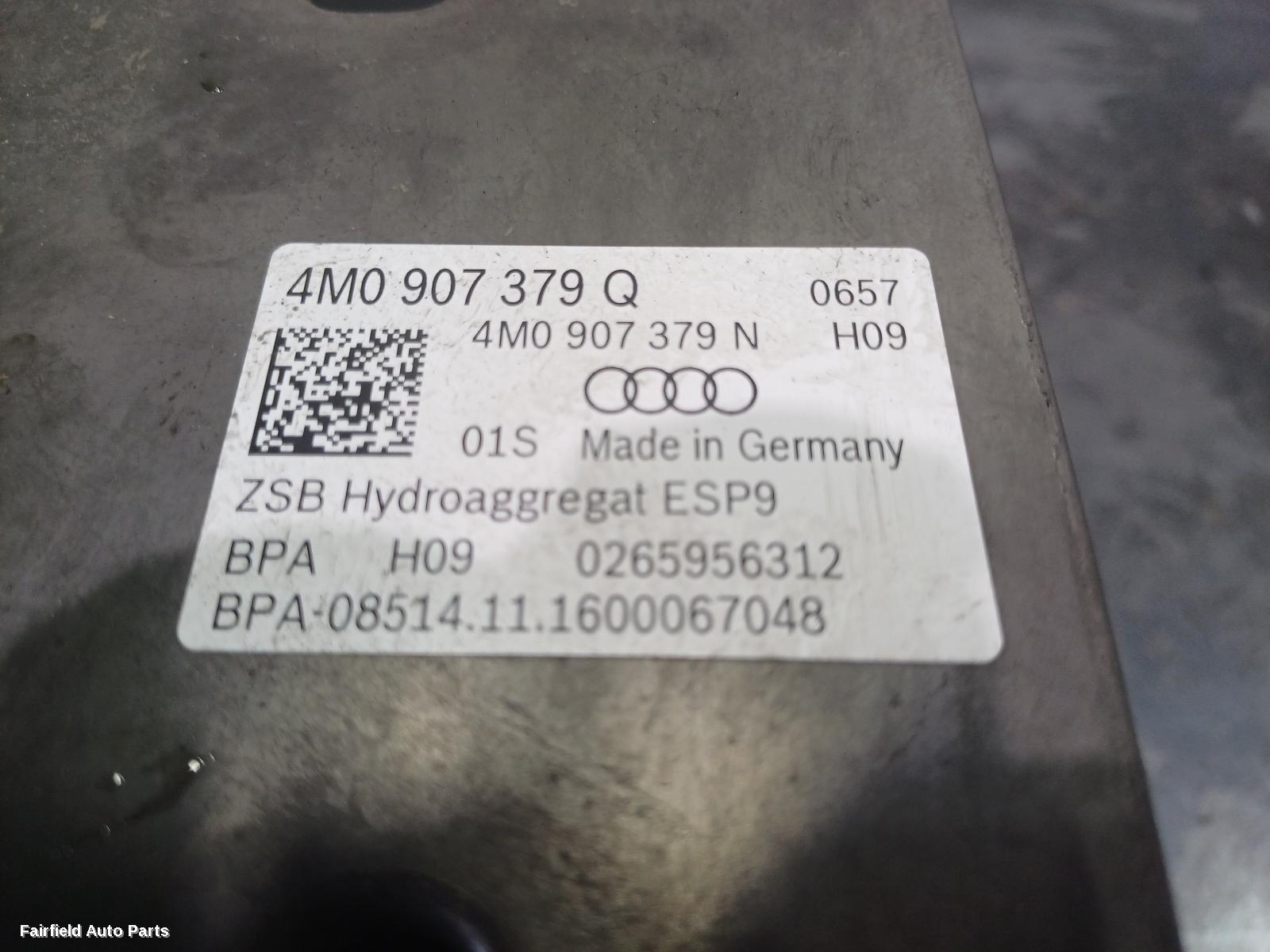 2015-2020 Audi Q7 Abs Pump Modulator