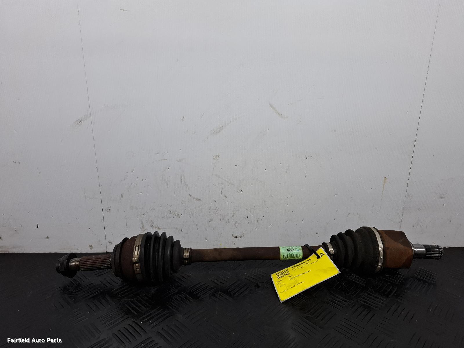 2016-2020 Kia Rio Left Driveshaft