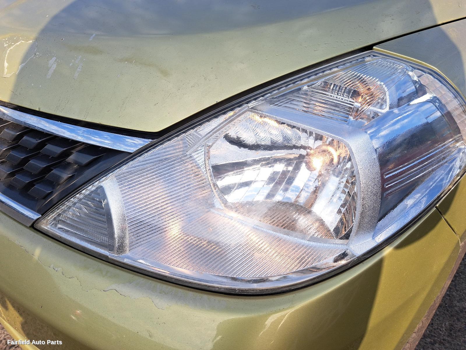 2007 Nissan Tiida Left Headlamp