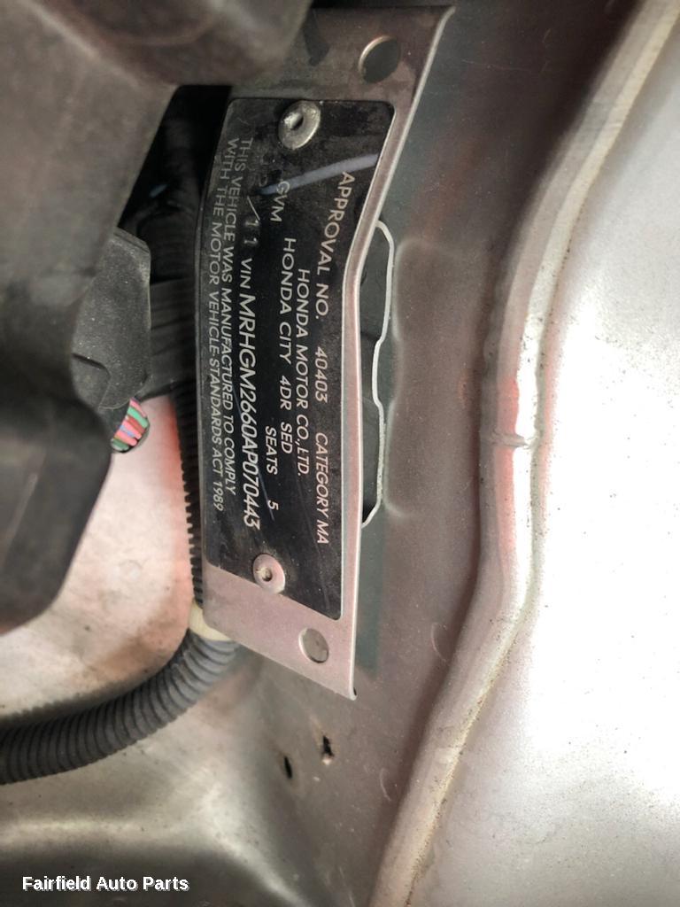 2011 Honda City Left Door Mirror