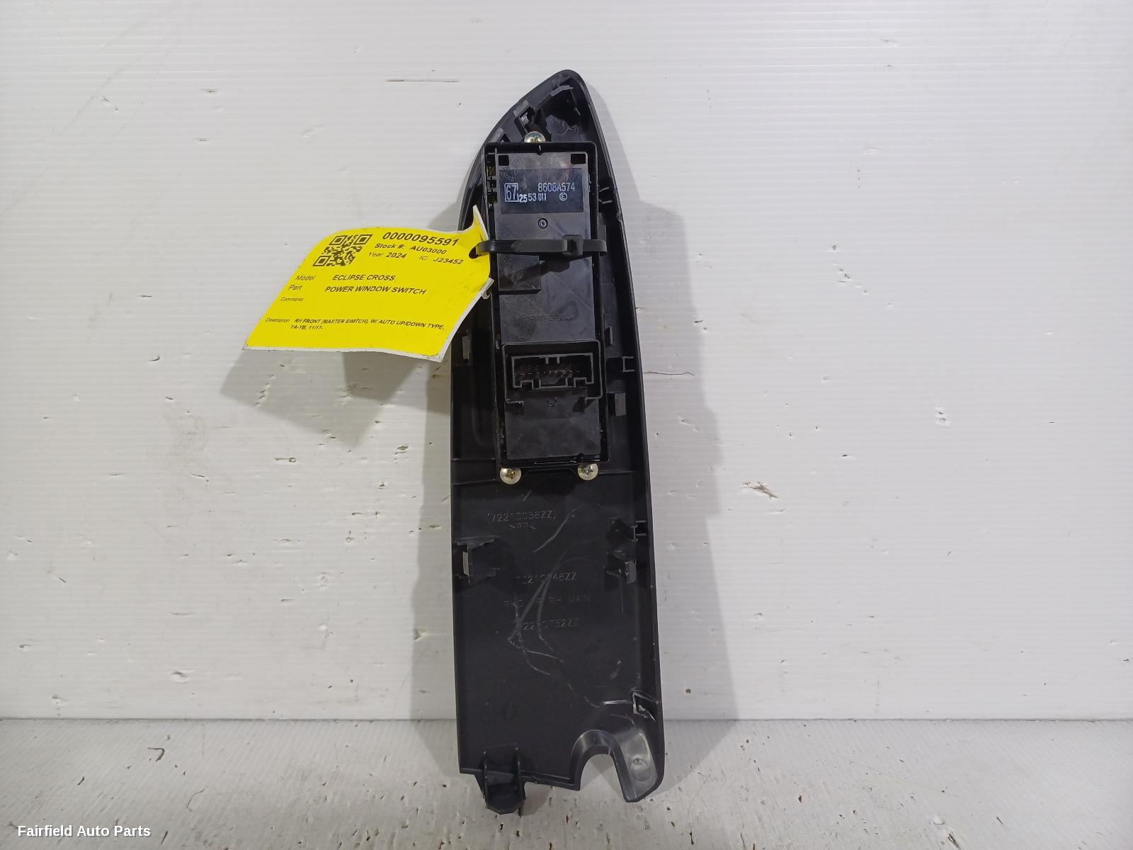 2017-2026 Mitsubishi Eclipse Cross Pwr Dr Wind Switch