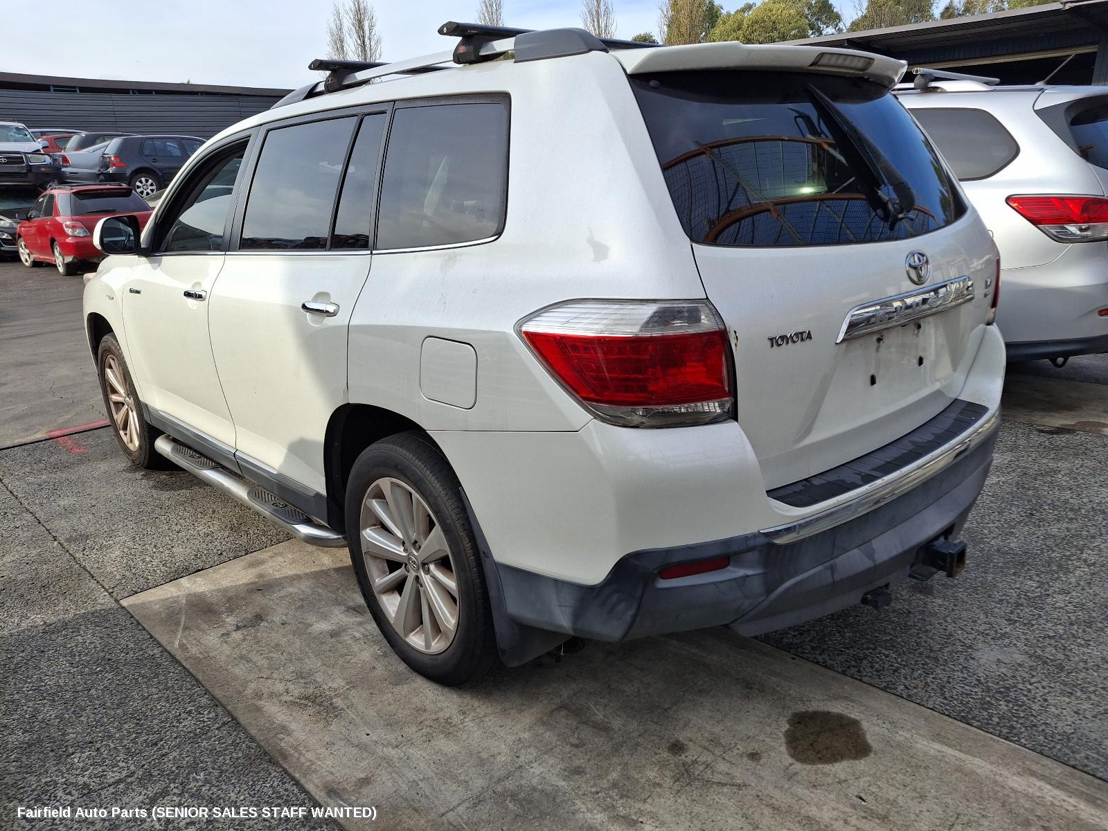 2010 Toyota Kluger F Bar Reinforc Brack