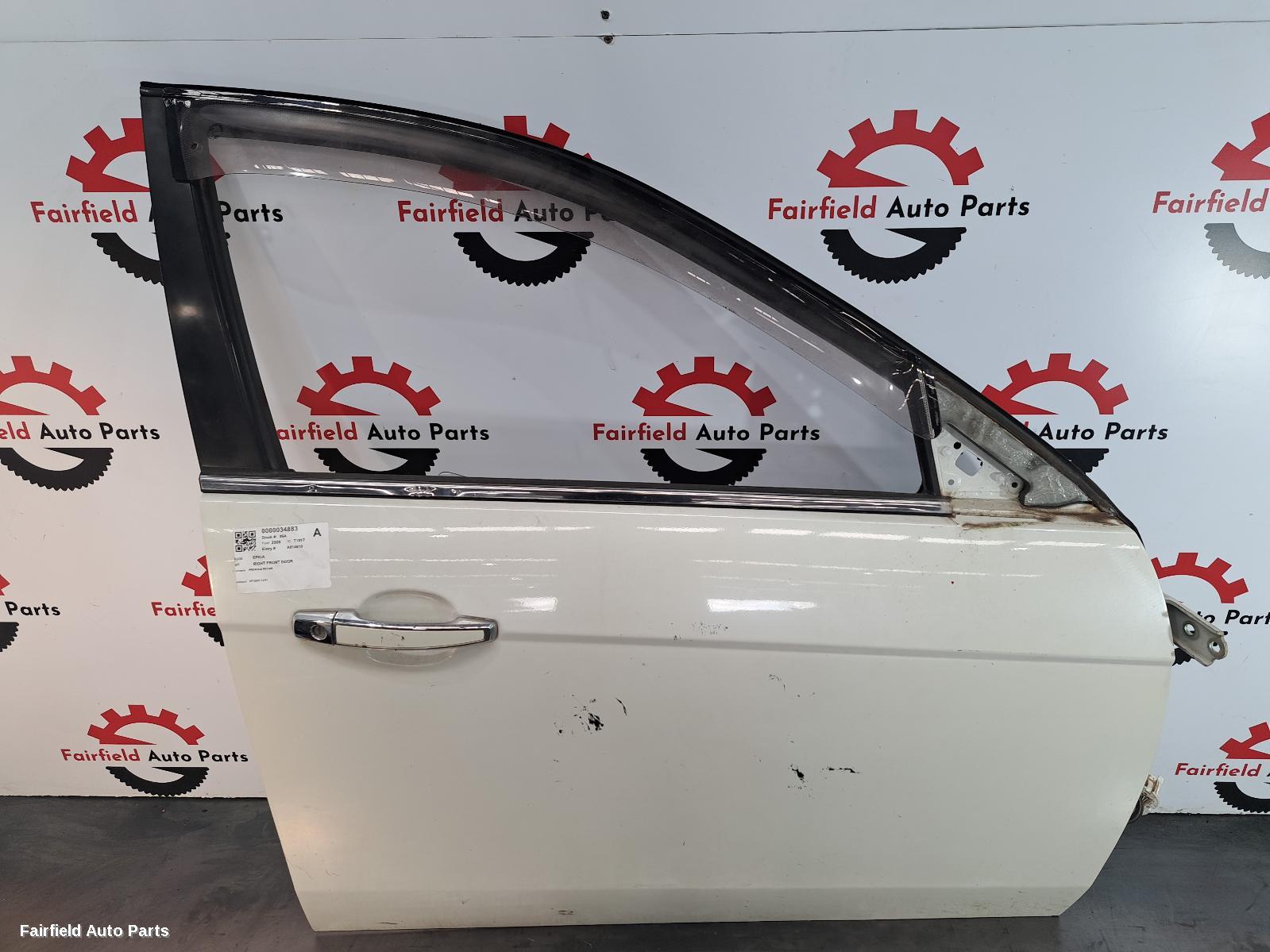 2007-2011 Holden Epica Right Front Door