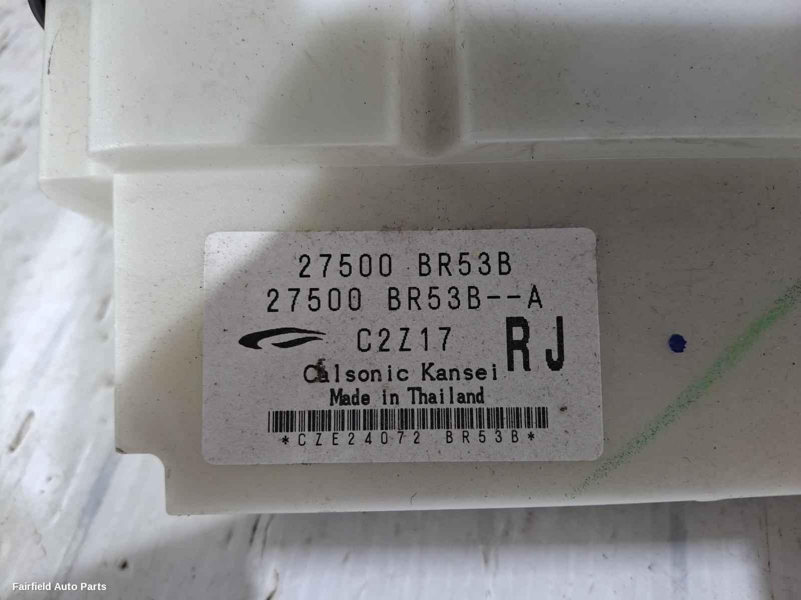 2007-2014 Nissan Dualis Heater Ac Controls