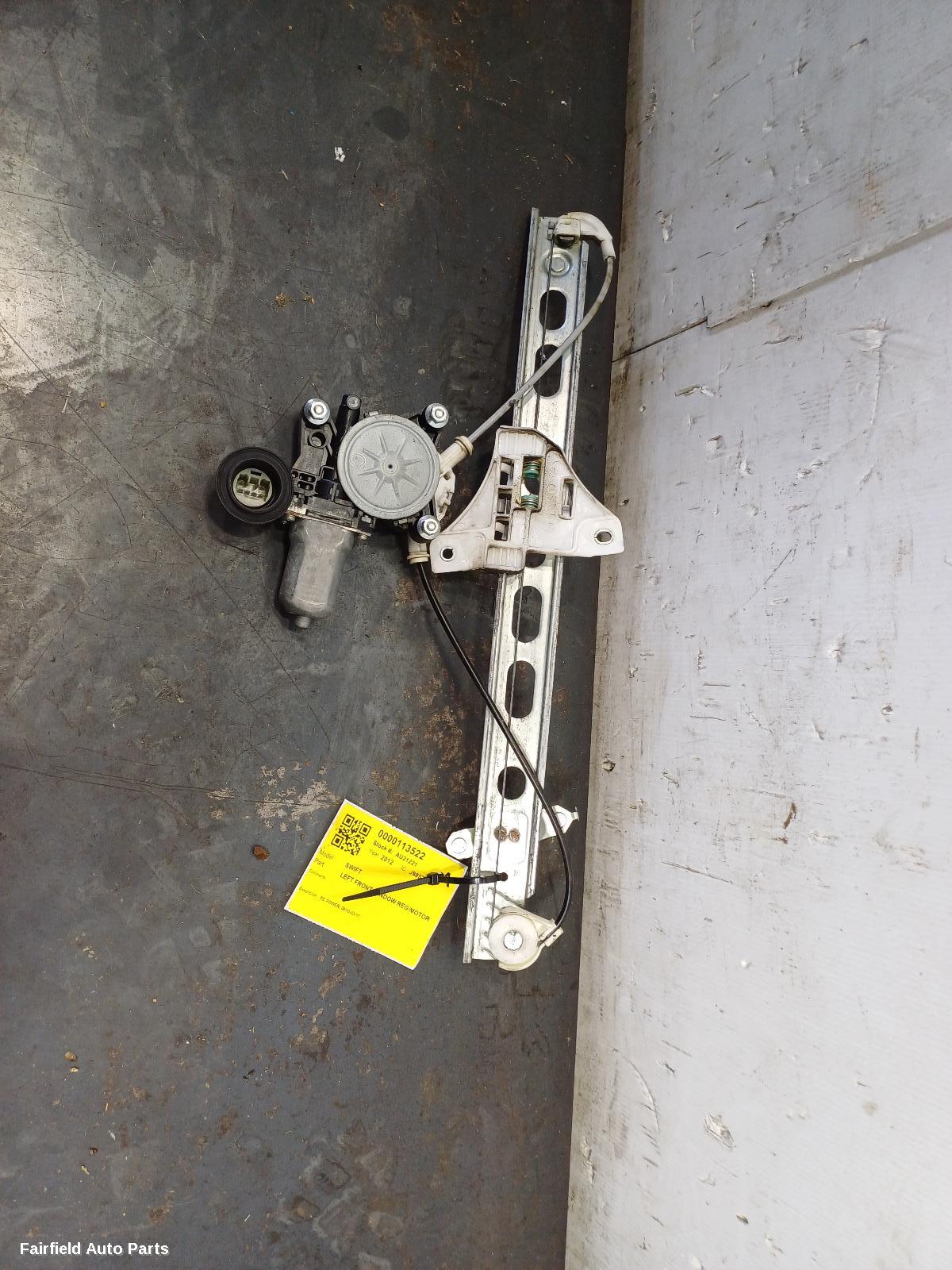 2010-2017 Suzuki Swift Left Front Window Reg Motor