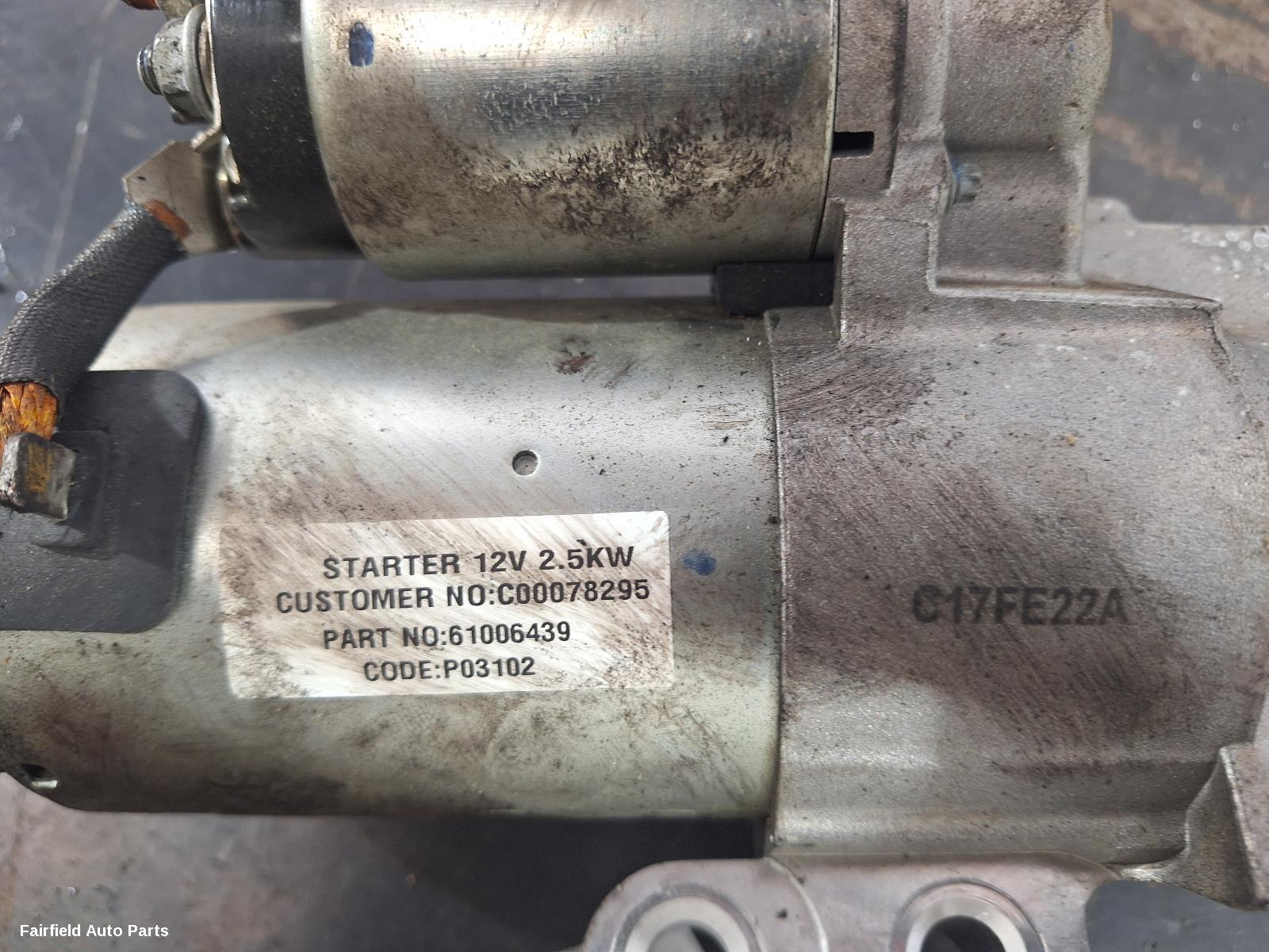 2020-2026 Ldv Deliver 9 Starter