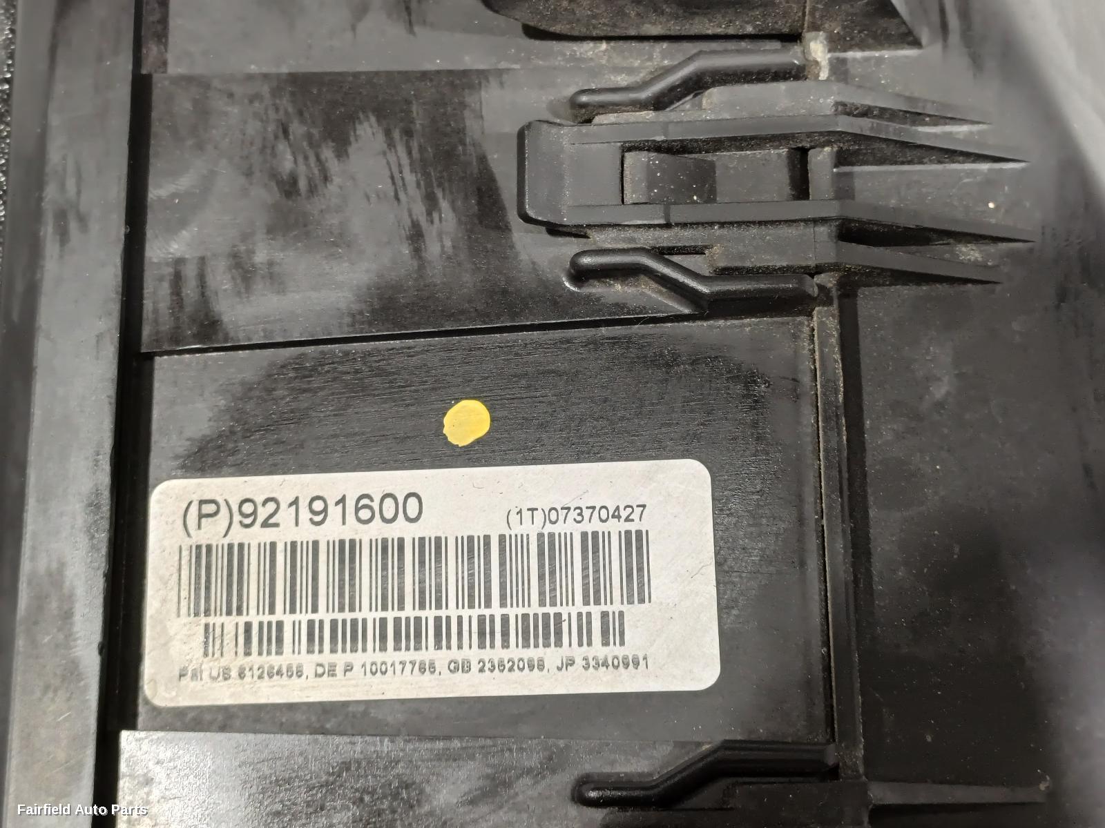 2006-2013 Holden Commodore Fuse Box