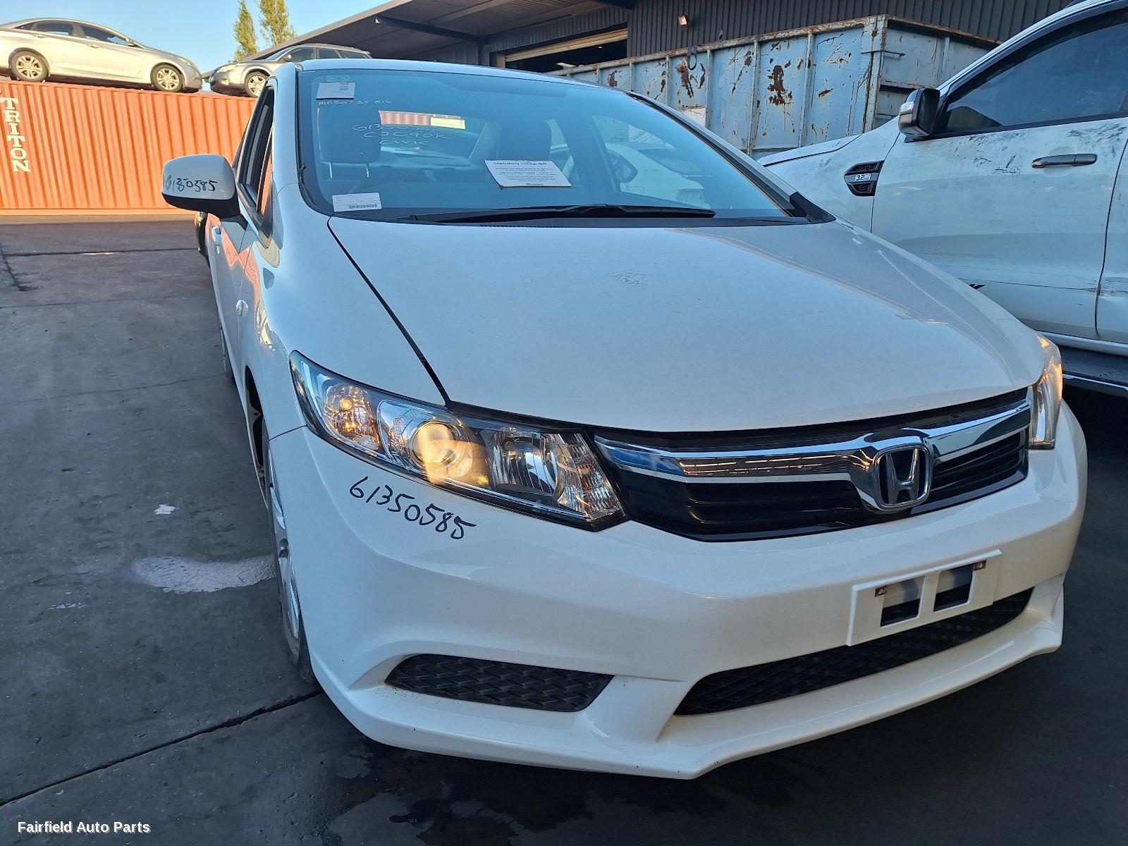 2012 Honda Civic Left Headlamp