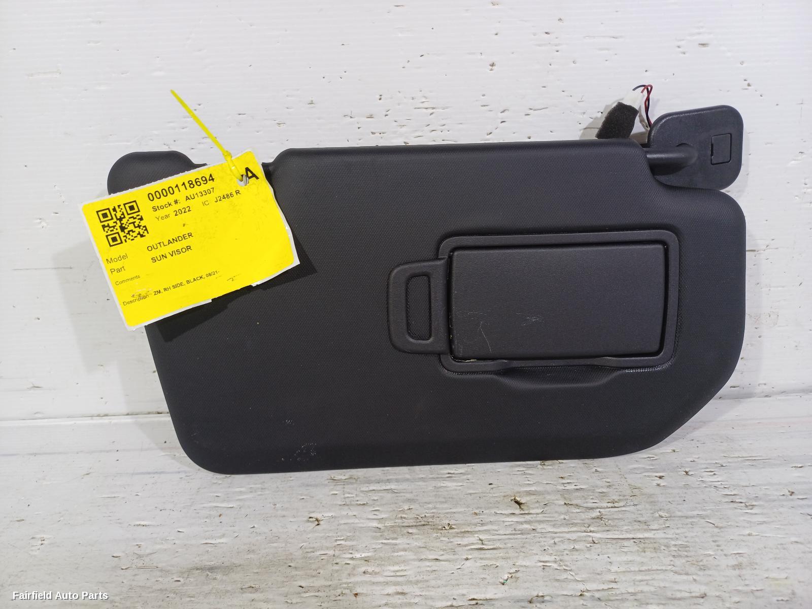2021-2026 Mitsubishi Outlander Sunvisor