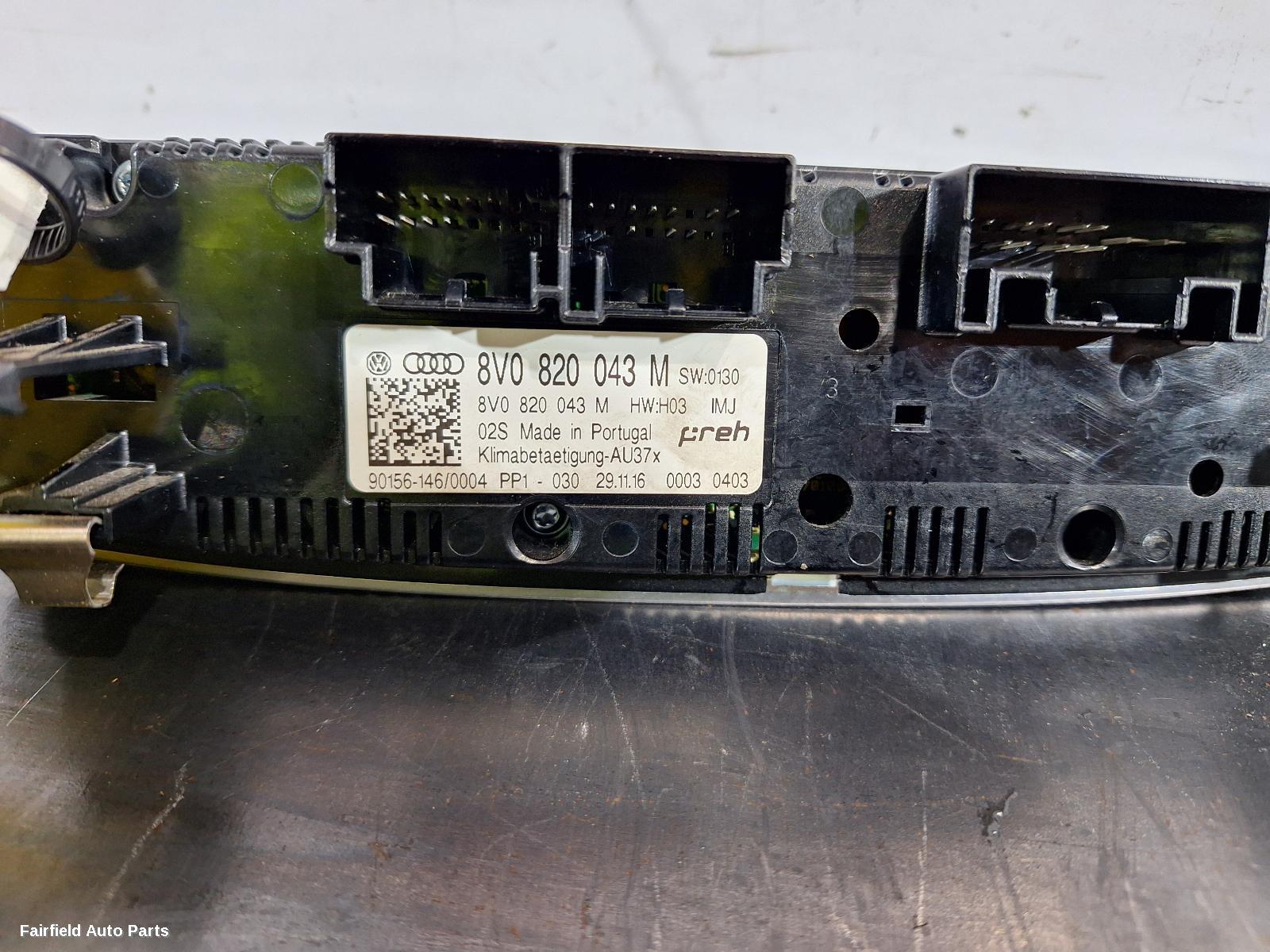 2013-2020 Audi A3 Heater Ac Controls