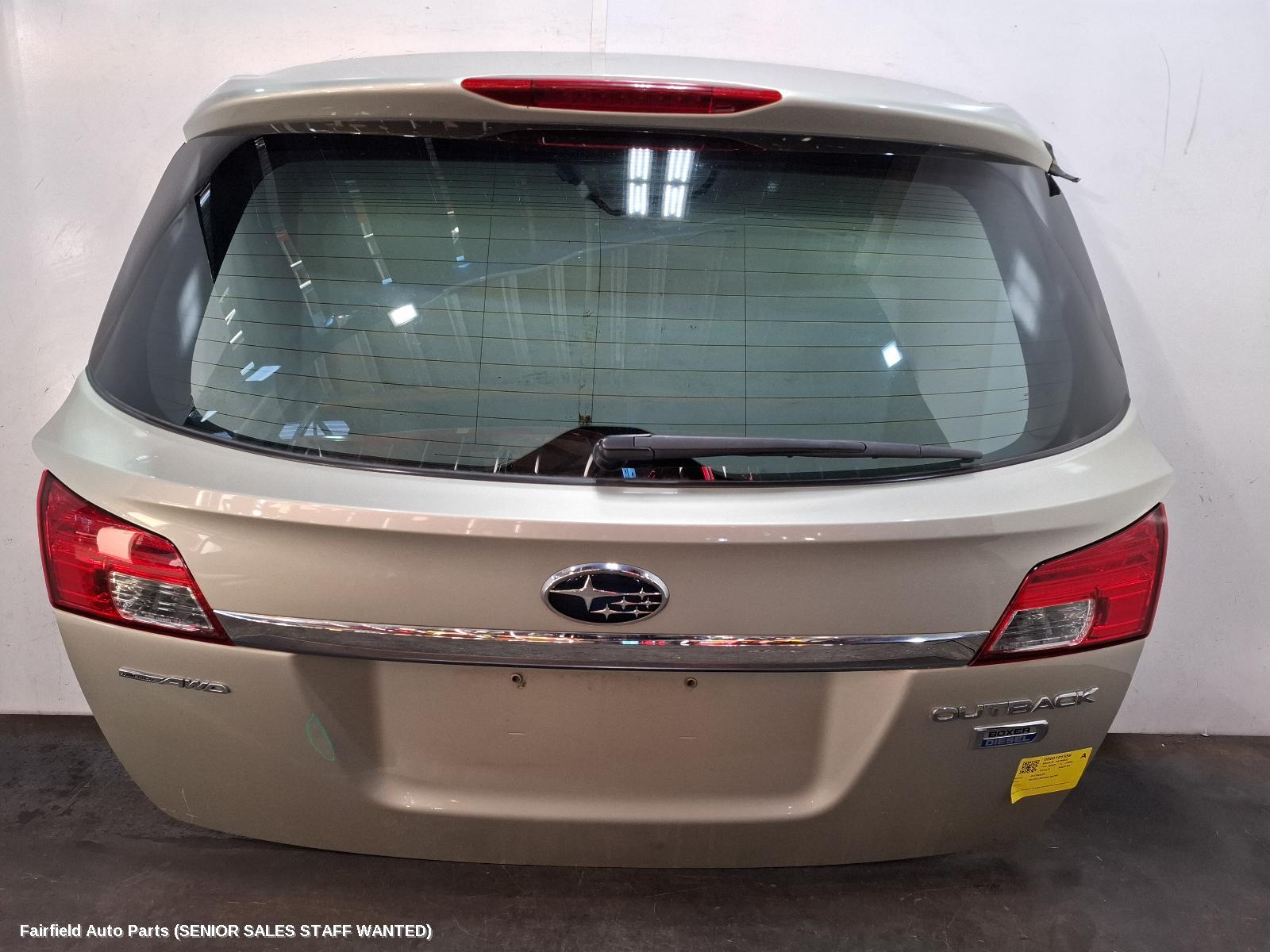 2012 Subaru Outback Bootlid Tailgate