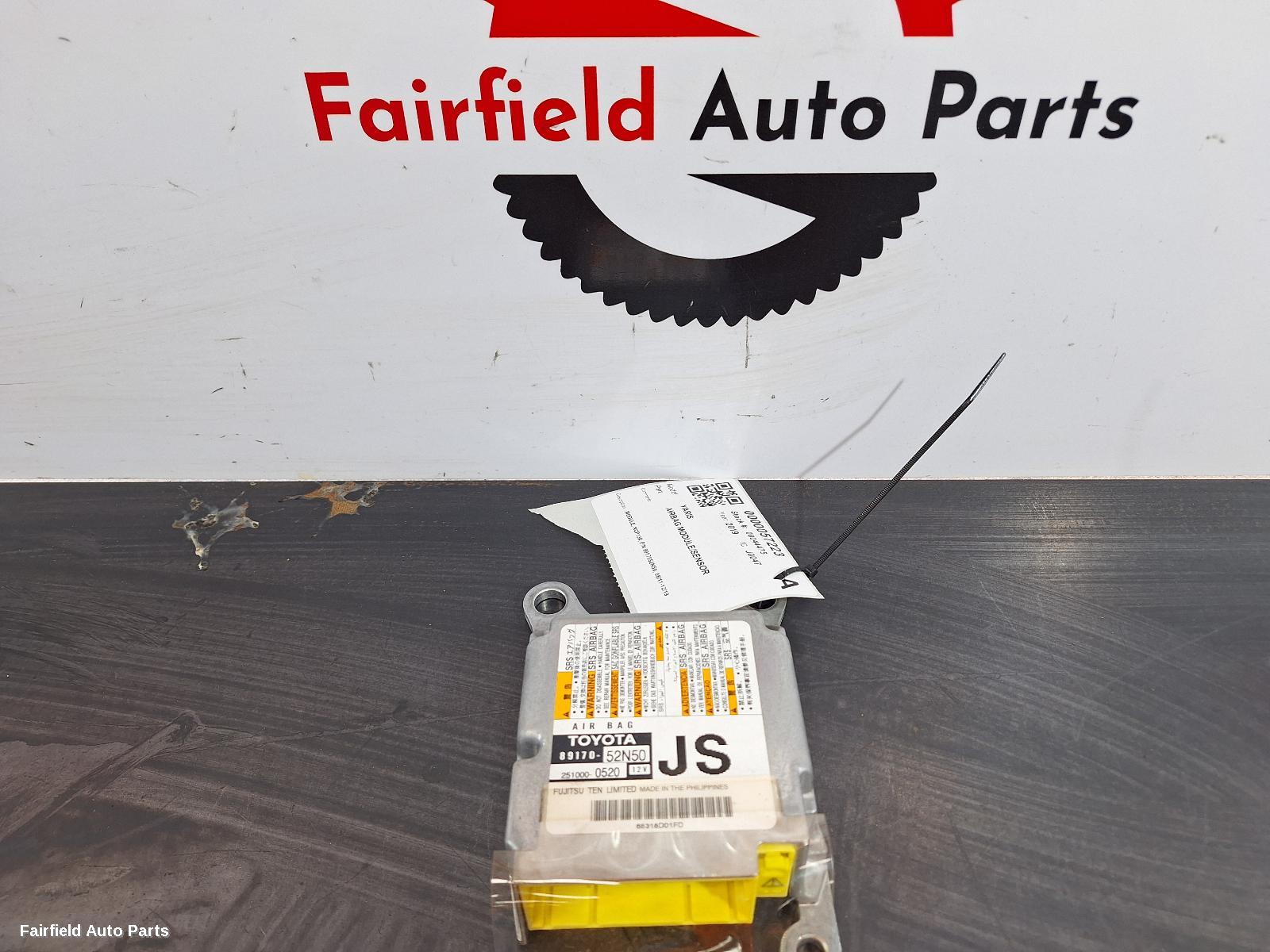 2011-2019 Toyota Yaris Airbag Module Sensor