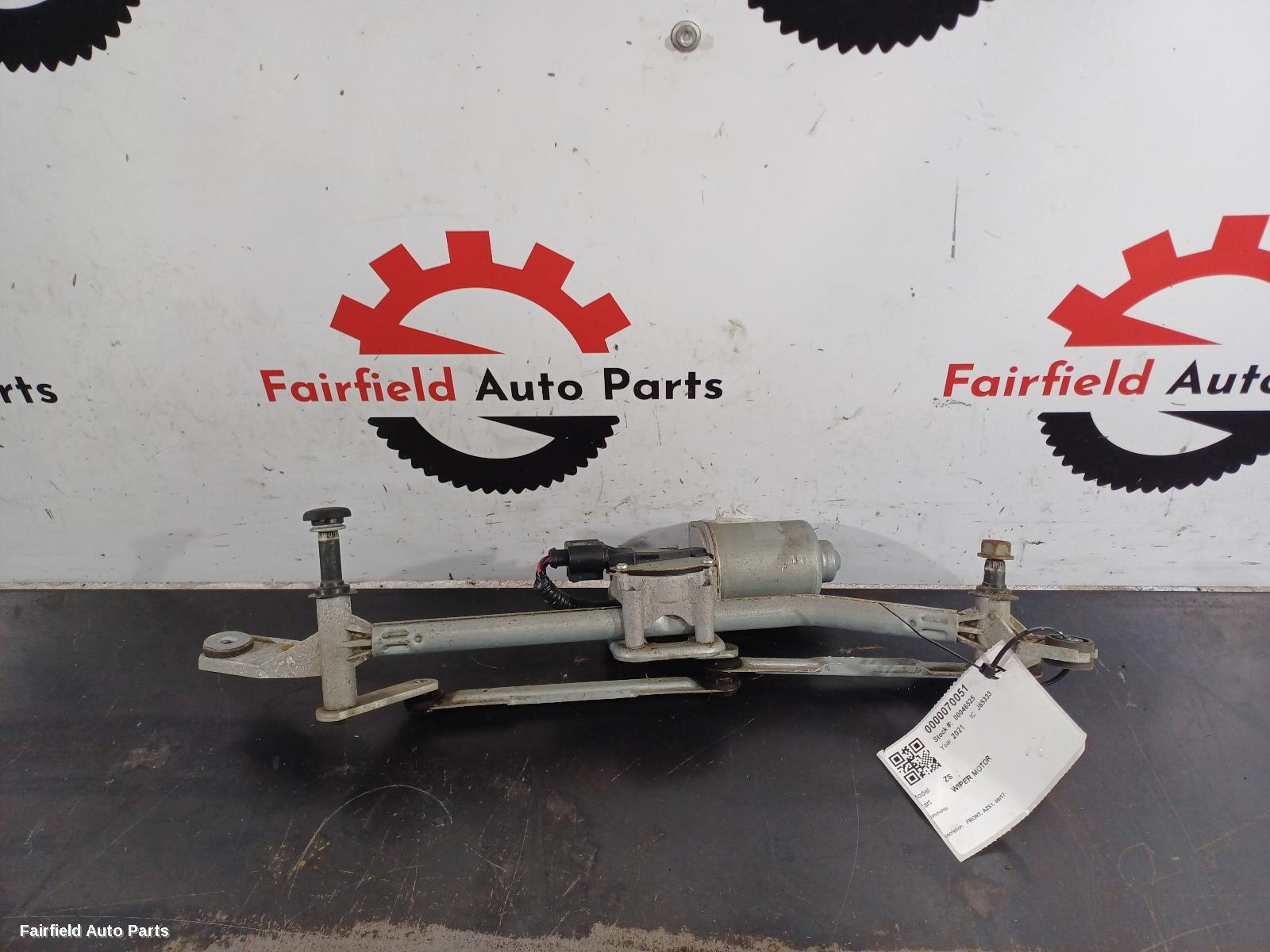2017-2024 Mg Zs Wiper Motor