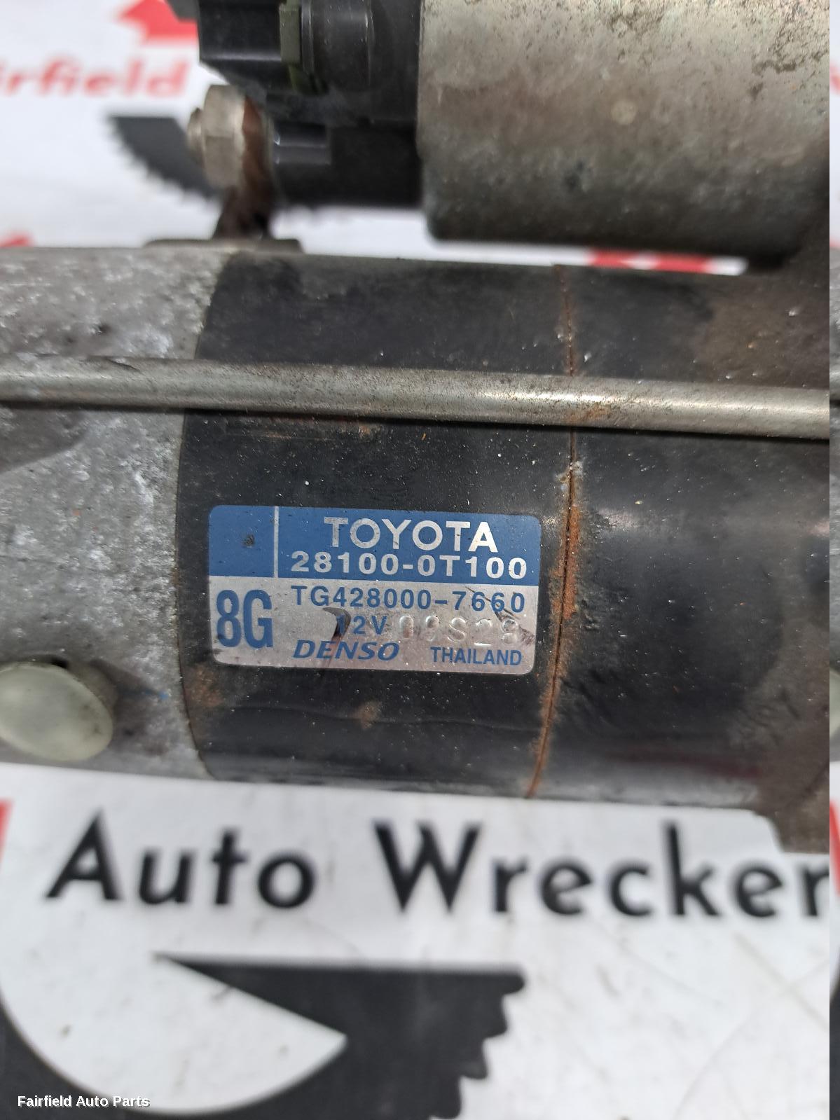 2015 Toyota Corolla Starter